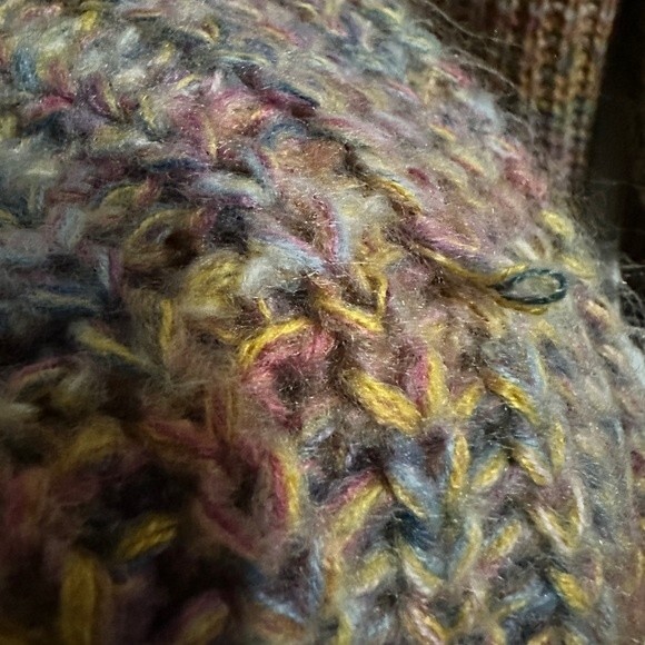 American Rag Cardigan Multi Color Oversized.  Size Large - Picture 6 of 7